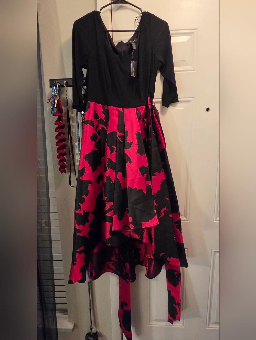 R&M Richards Black Evening Dress